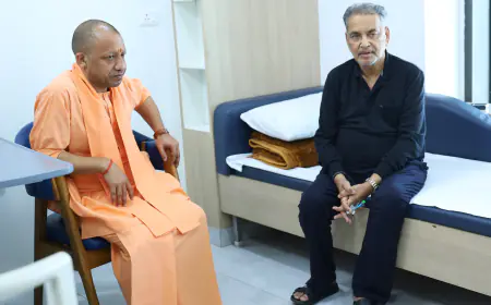 Ghaziabad News : अस्पताल में भर्ती पूर्व केंद्रीय मंत्री राधा मोहन सिंह का यूपी के मुख्यमंत्री ने पूछा हाल-चाल