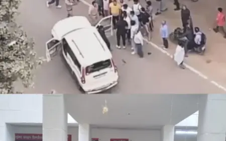 Greater Noida News : बीच सड़क पर दबंगों ने युवक को जमकर पीटा, सोशल मीडिया पर वीडियो वायरल | सोसाइटी में रहने वाली महिला ने बेटे से बनवाई वीडियो, भाजपा नेताओं ने बनाया पुलिस पर समझौता करवाने का दबाव