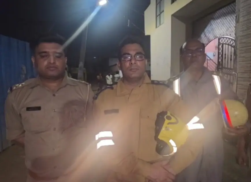 Noida News : रसोई गैस लीक होने से घर मे लगी भयंकर आग, पांच झुलसे