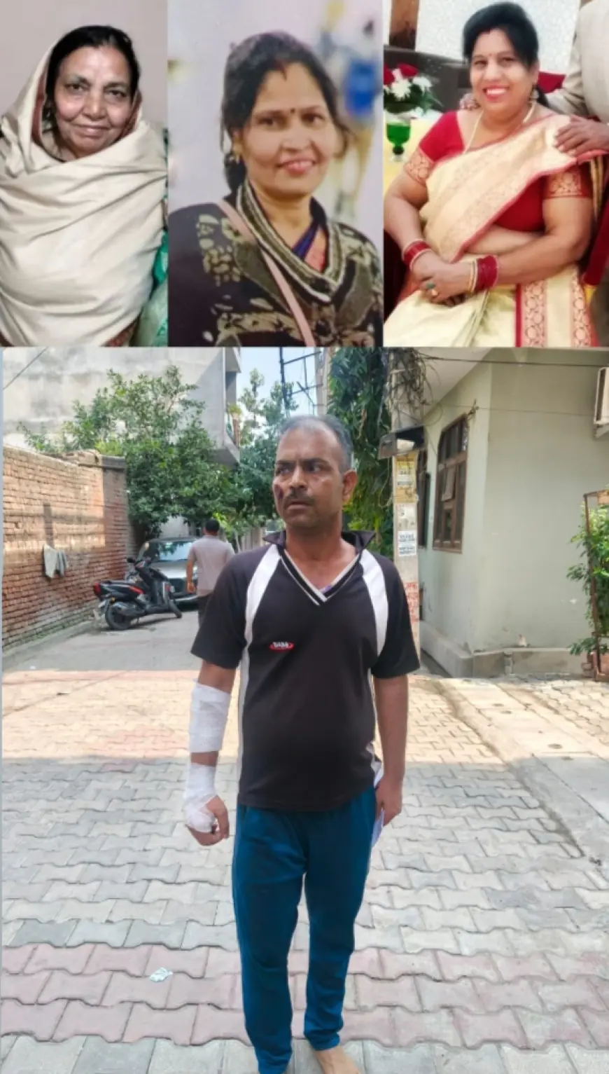 Ghaziabad News : बेकाबू कार ने चार को कुचला, तीन महिलाओं की मौत