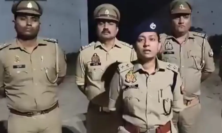 Ghaziabad News : मुरादनगर नें पुलिस का बड़ा एक्शन, एनकाउंटर के बाद चेन स्नैचर नौशाद गिरफ्तार