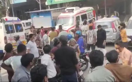 Noida News : निजी अस्पताल की ऑक्सीजन की पाइपलाइन फटी, मरीजों में मची भगदड़