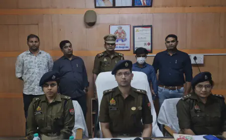 Greater Noida News : सोशल मीडिया पर हुई दोस्ती: एक तरफा प्रेम में पागल छात्र ने प्रेमिका की शादी तय होने पर  पिता की कर दी हत्या