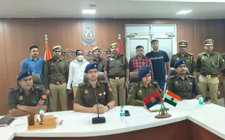 Greater Noida News : सफाई कर्मचारी की हत्या करने वाला दर्जी गिरफ्तार