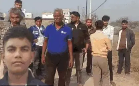 Ghaziabad News : 15 वर्षीय किशोर की ईंट से कुचलकर हत्या