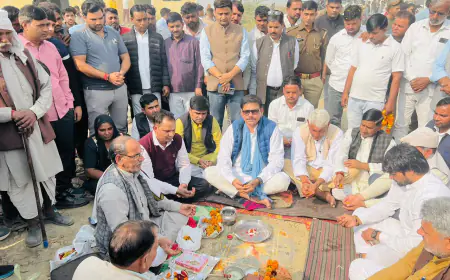 Greater Noida News : ग्राम गोपालगढ़ में 2 करोड़ की लागत से बनेगा ‘खेलो युवा स्पोर्ट्स पार्क’, विधायक ने किया भूमि पूजन