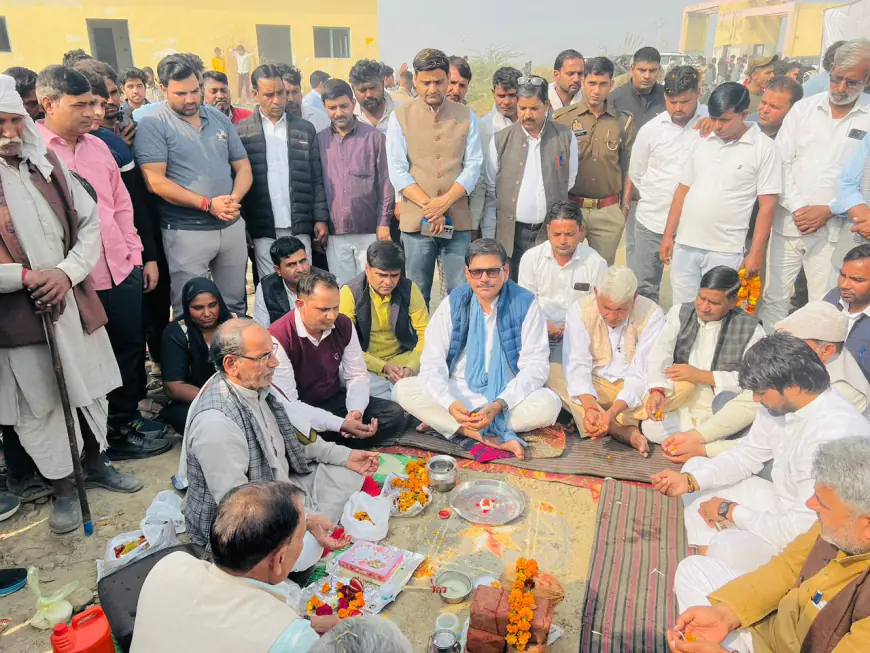 Greater Noida News : ग्राम गोपालगढ़ में 2 करोड़ की लागत से बनेगा ‘खेलो युवा स्पोर्ट्स पार्क’, विधायक ने किया भूमि पूजन