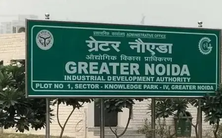 Greater Noida News : करोड़ों रूपए कीमत की जमीन को ग्रेटर नोएडा प्राधिकरण ने अतिक्रमण मुक्त कराया