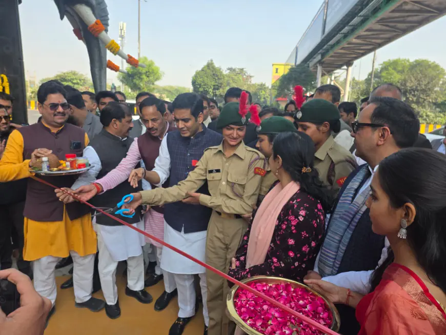 Noida News : जंगल ट्रेल' पार्क शुरू, विधायक पंकज सिंह ने  किया लोकार्पण