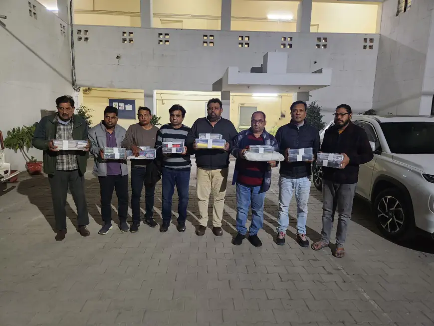 Noida News : बिल्डरों से साठगांठ कर प्रोफाइल फंडिंग करवाने वाले गैंग के आठ बदमाश गिरफ्तार