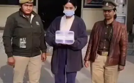 Greater Noida News : दक्षिण कोरिया के रहने वाले व्यक्ति की हत्या करने वाली प्रेमिका गिरफ्तार