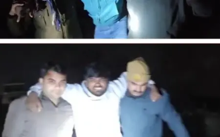 Dadri News : हत्या के मामले में वांछित 25-25 हजार रुपए के ईनामी दो बदमाश पुलिस मुठभेड़ के दौरान गिरफ्तार, पैर में लगी गोली