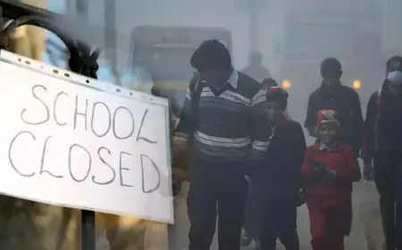 Noida News : ठंड के कारण नोएडा में 15 जनवरी तक कक्षा 8 तक के स्कूल रहेंगे बंद