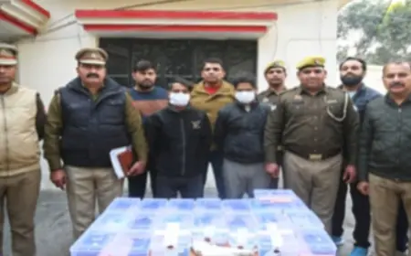 Noida News : तीन लुटेरे गिरफ्तार, लुटे हुए 20 मोबाइल फोन बरामद