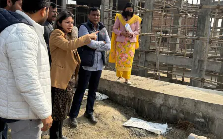 Greater Noida News : ग्रेटर नोएडा वेस्ट में निर्माणाधीनं सीवरेज शोधित संयंत्र इस वर्ष हो जाएगा चालू