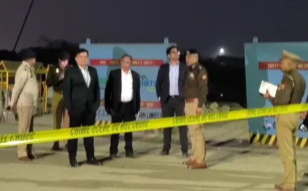 Noida News : सॉफ्टवेयर इंजीनियर की मौत का मामला: विशेष जांच टीम मौके पर दोबारा पहुंची