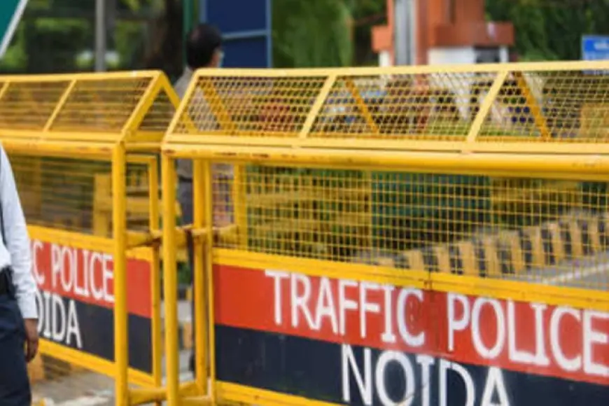 Noida News : यातायात के नियमों का उल्लंघन करने वाले 7,228 वाहनों का चालान
