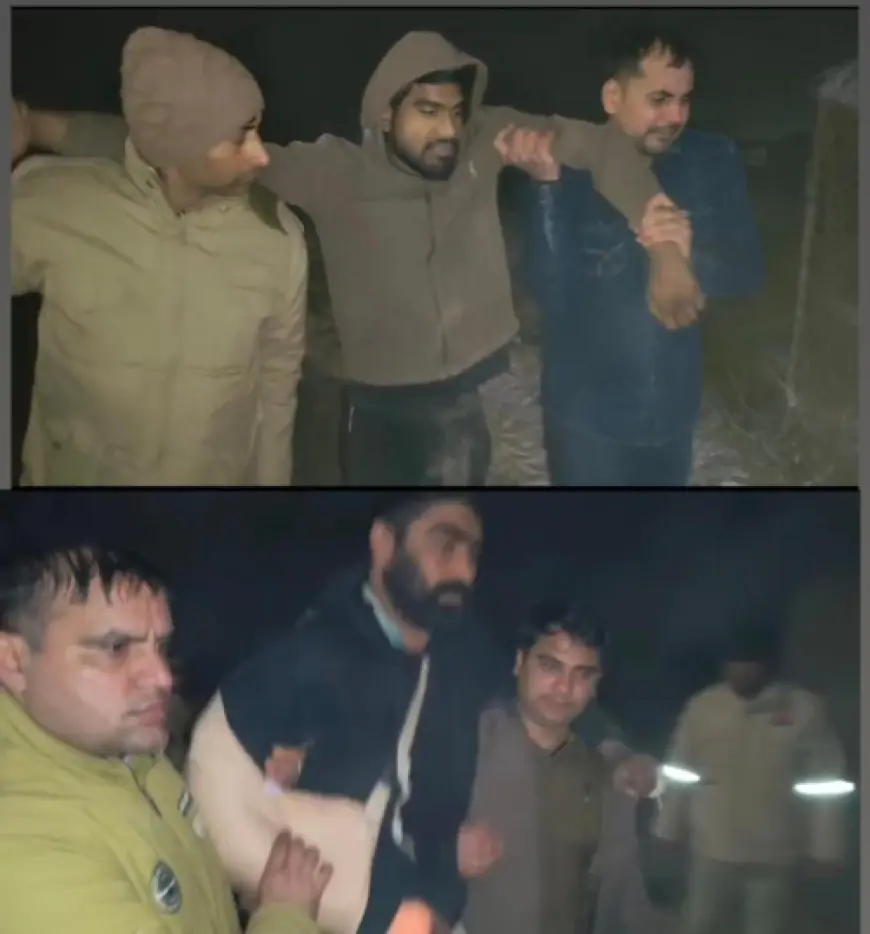 Dadri News : युवक की पीट-पीटकर हत्या करने के मामले में वांछित दो आरोपी पुलिस मुठभेड़ में गिरफ्तार, पैर में लगी गोली