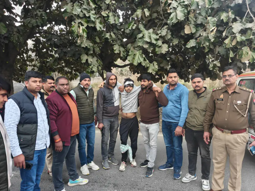Greater Noida News : एक तरफा प्रेम में कॉल सेंटर कर्मी की फल विक्रेता ने की थी हत्या, पुलिस मुठभेड़ के दौरान गिरफ्तार
