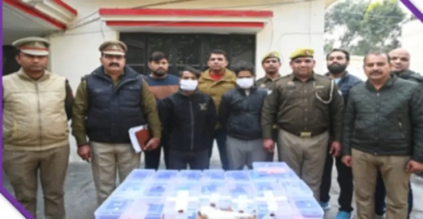 Noida News : तीन लुटेरे गिरफ्तार, लुटे हुए 20 मोबाइल फोन बरामद