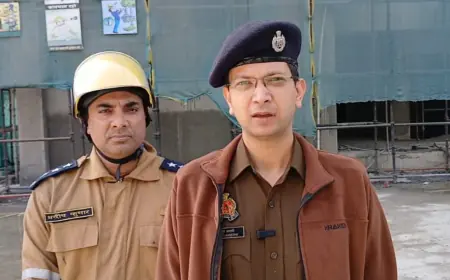 Noida News : निर्माणाधीन बिल्डिंग की शटरिंग गिरी, दो मजदूरों की मौत, एक घायल