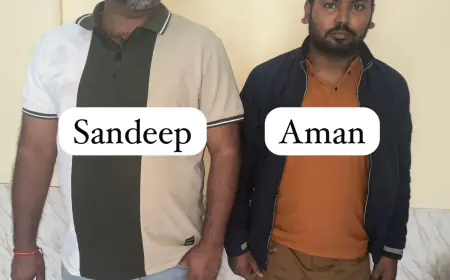 Noida News : फर्जीवाड़ा कर लाखों रुपए की जीएसटी हड़पने वाले दो गिरफ्तार