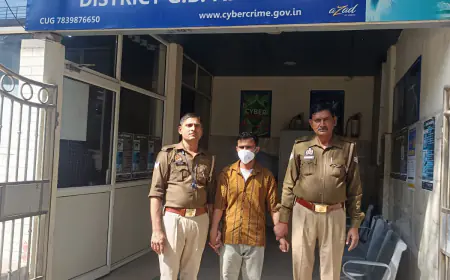 Noida News : साइबर अपराधियों को खाता उपलब्ध करवाने वाला गिरफ्तार