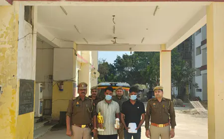 Greater Noida News : जैन मंदिर से 800 वर्ष पुरानी प्रतिमा चोरी करने वाले दो गिरफ्तार