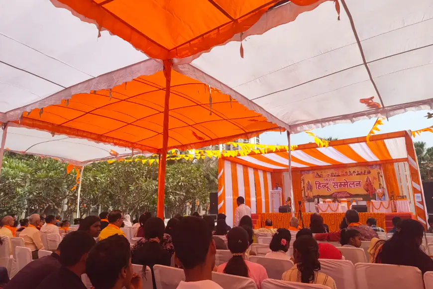 Noida News : आरएसएस के शताब्दी वर्ष पर नोएडा में 24 स्थानों पर हिन्दू सम्मेलन का हुआ आयोजन