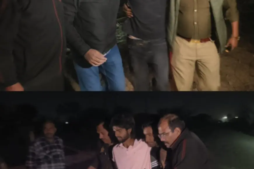 Noida News : पत्नी बच्चों के सामने दिन- दहाड़े कारोबारी की हत्या करने वाले दो बदमाश मुठभेड़ के दौरान गिरफ्तार, पैर मे लगी गोली