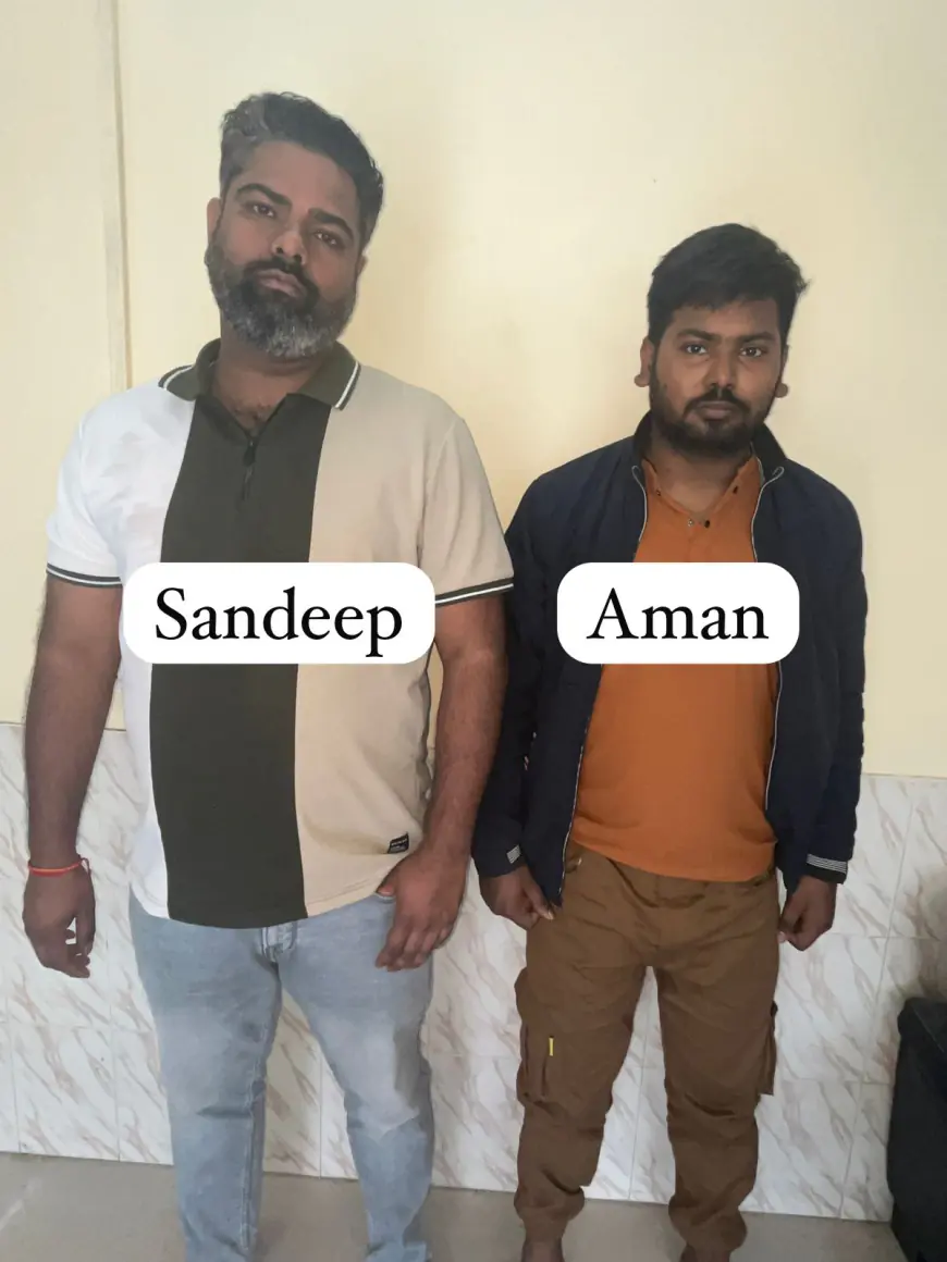 Noida News : फर्जीवाड़ा कर लाखों रुपए की जीएसटी हड़पने वाले दो गिरफ्तार