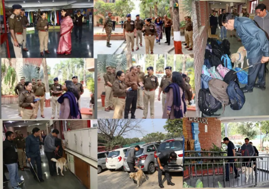 Noida News : बोर्ड परीक्षा के बीच नोएडा के विभिन्न स्कूलों को बम से उड़ाने की मिली फर्जी धमकी