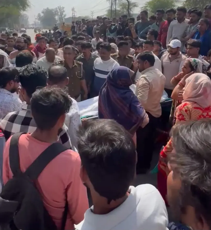 Dadri News : बिजली का फॉल्ट ठीक करते समय लाइनमैन को लगा करंट, मौत,परिजनों ने किया हंगामा