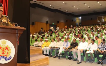 Noida News : आगामी त्योहारों के लिए पुलिस ने की चाक चौबंद सुरक्षा व्यवस्था, 1080 स्थानों पर जलेगी होली