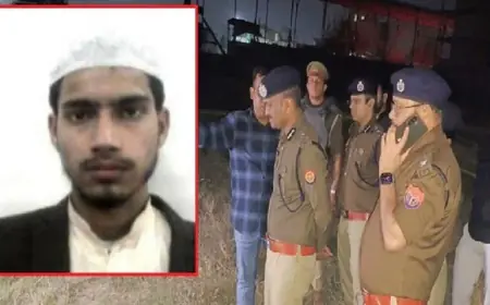 Ghaziabad News : यू-ट्यूबर सलीम वास्तविक पर हमला करने वाला एक लाख रुपए के इनामी मुठभेड़ में ढेर