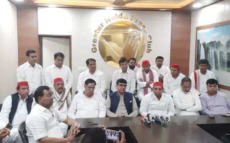 Noida News : समाजवादी सामान्य भाईचारा रैली में 140 विधानसभाओं के लोग होंगे शामिल