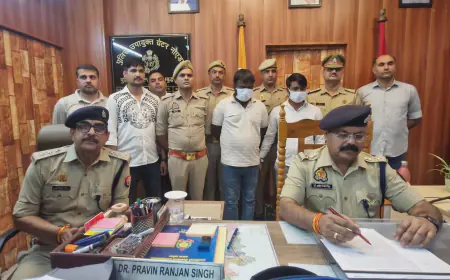 Greater Noida News : दिन में चलाते हैं कैब, रात में करते हैं चोरी, दो गिरफ्तार 10 लाख रुपए कीमत का सामान बरामद