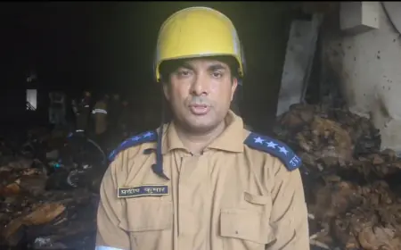 Noida News : बिजली के स्मार्ट मीटर बनाने वाली फैक्ट्री में लगी आग, 40 घंटे बाद बुझी