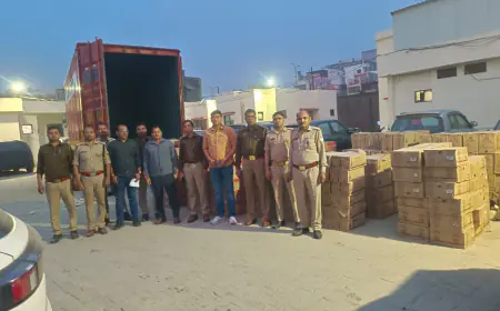 Noida News : पंजाब से तस्करी करके बिहार में बेचने के लिए ले जाई जा रही 60 लाख रुपए कीमत की अंग्रेजी शराब बरामद