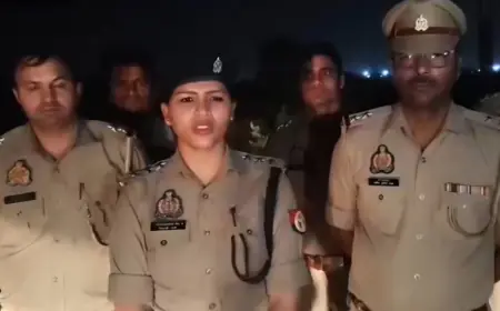 Ghaziabad News : पुलिस मुठभेड़ में शातिर लुटेरा गिरफ्तार, पैर में लगी गोली
