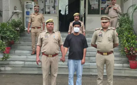 Noida News : लव जिहाद का आरोपी गिरफ्तार