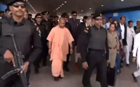 Noida News : उत्तर प्रदेश के मुख्यमंत्री ने नोएडा इंटरनेशनल एयरपोर्ट का किया दौरा ,28 मार्च को प्रधानमंत्री करेंगे उद्घाटन