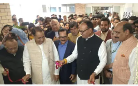 Greater Noida News : डिप्टी सीएम ने किया उत्तर भारत के सबसे बड़े बोन मैरो ट्रांसप्लांट सेंटर का उद्घाटन