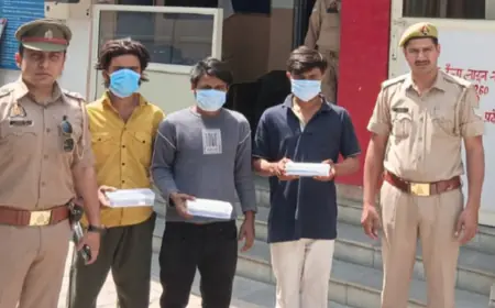 Ghaziabad News : गाजियाबाद जासूसी कांड, तीन गद्दार और गिरफ्तार