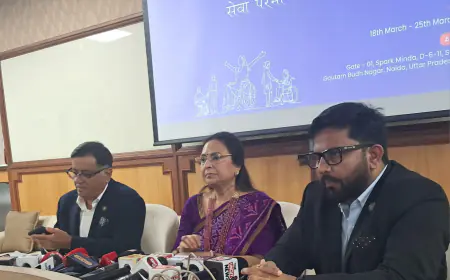 Noida News : 6 हजार से अधिक दिव्यांग जनों के जीवन में खुशियों की लहर,  स्पार्क मिंडा ग्रुप ने लगाया आठ दिवसीय मेगा कैंप