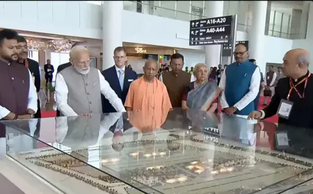 Noida News : यूपी की अर्थव्यवस्था का गेमचेंजर होगा जेवर एयरपोर्ट, कृषि से उद्योग तक दिखेगा व्यापक असर