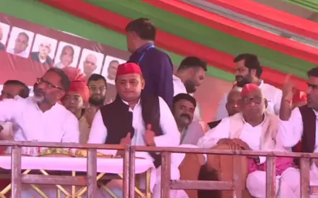 Dadri News : दादरी पहुंचे सपा के राष्ट्रीय अध्यक्ष, रैली को करेंगे संबोधित