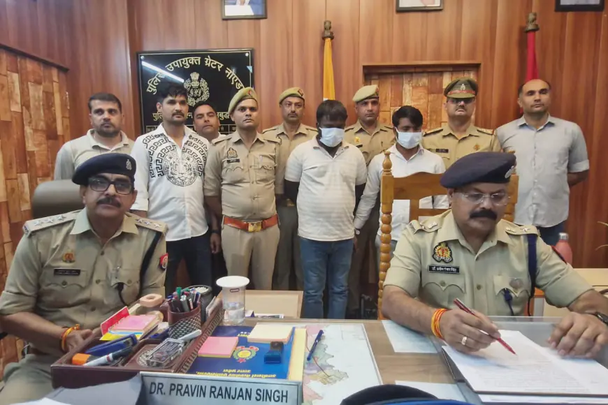 Greater Noida News : दिन में चलाते हैं कैब, रात में करते हैं चोरी, दो गिरफ्तार 10 लाख रुपए कीमत का सामान बरामद