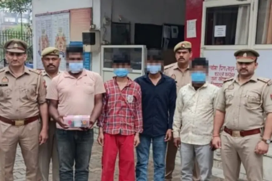 Ghaziabad News : जासूसी प्रकरण में 9 और आरोपी गिरफ्तार, पांच नाबालिक, सुहैल गैंग से जुड़े थे तार