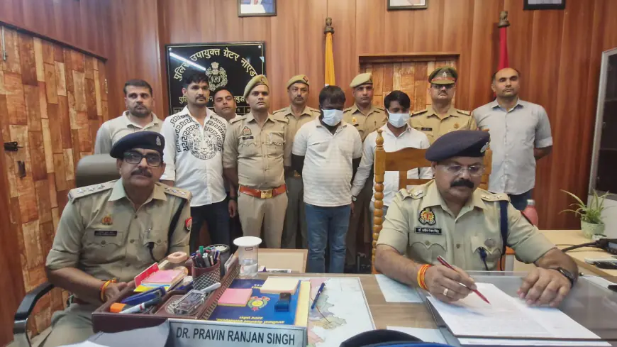 Greater Noida News : दिन में चलाते हैं कैब, रात में करते हैं चोरी, दो गिरफ्तार 10 लाख रुपए कीमत का सामान बरामद